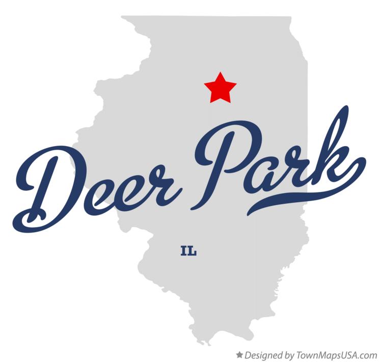 Map of Deer Park Illinois IL