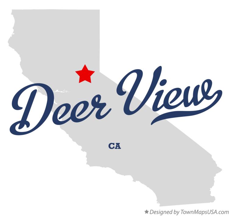 Map of Deer View California CA
