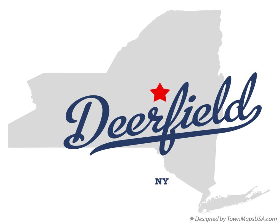 Map of Deerfield New York NY