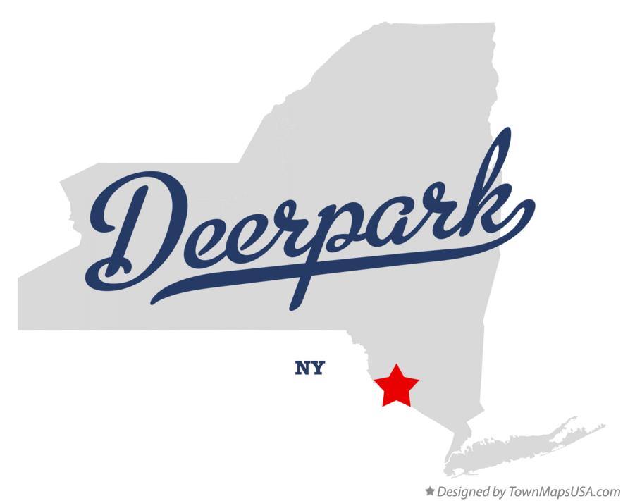 Map of Deerpark New York NY