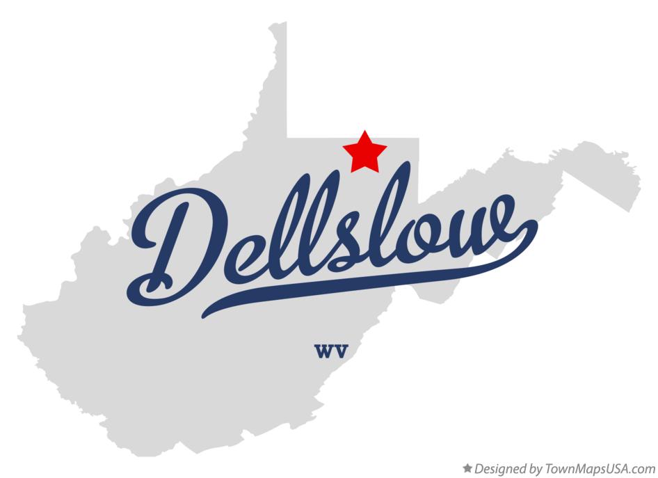 Map of Dellslow West Virginia WV