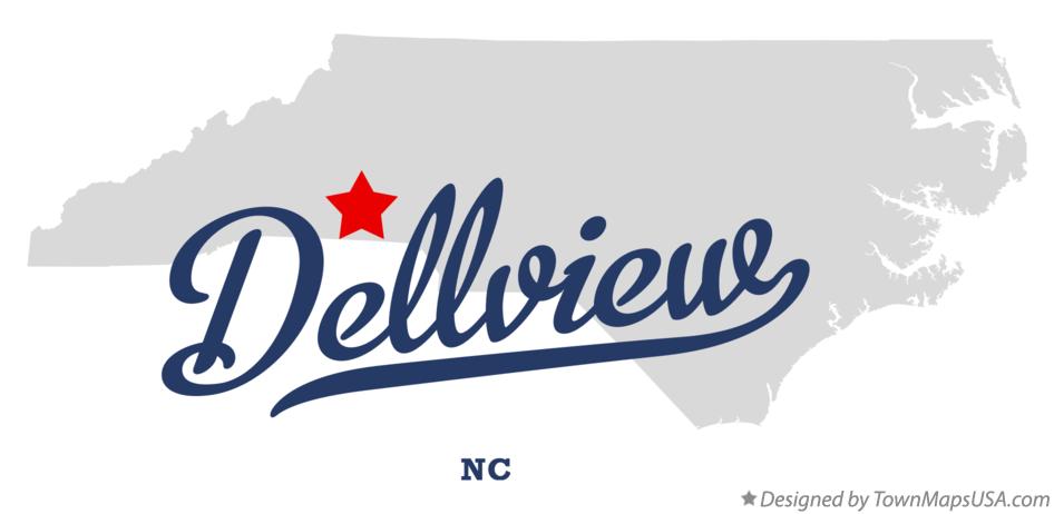 Map of Dellview North Carolina NC