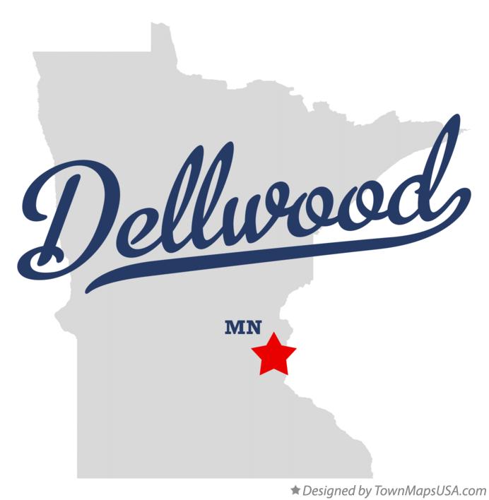 Map of Dellwood Minnesota MN