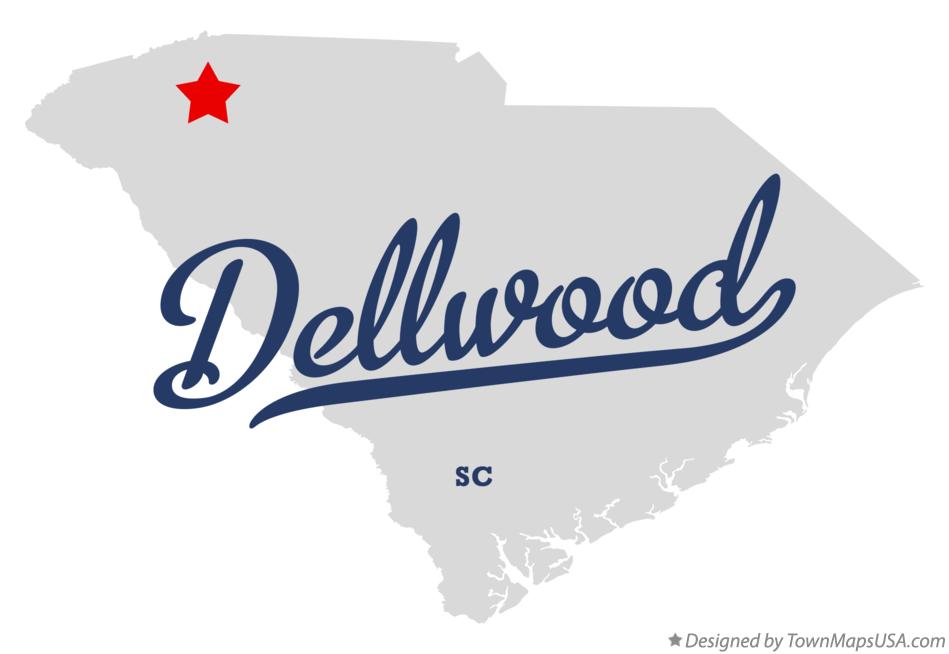Map of Dellwood South Carolina SC
