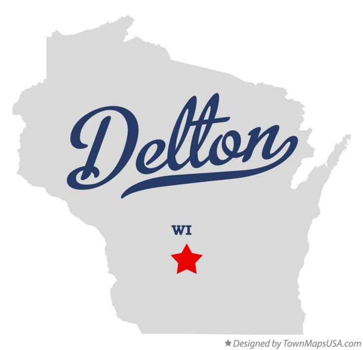 Map of Delton Wisconsin WI