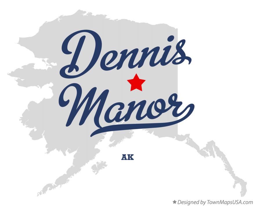 Map of Dennis Manor Alaska AK