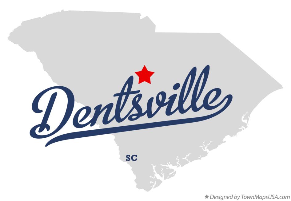 Map of Dentsville South Carolina SC