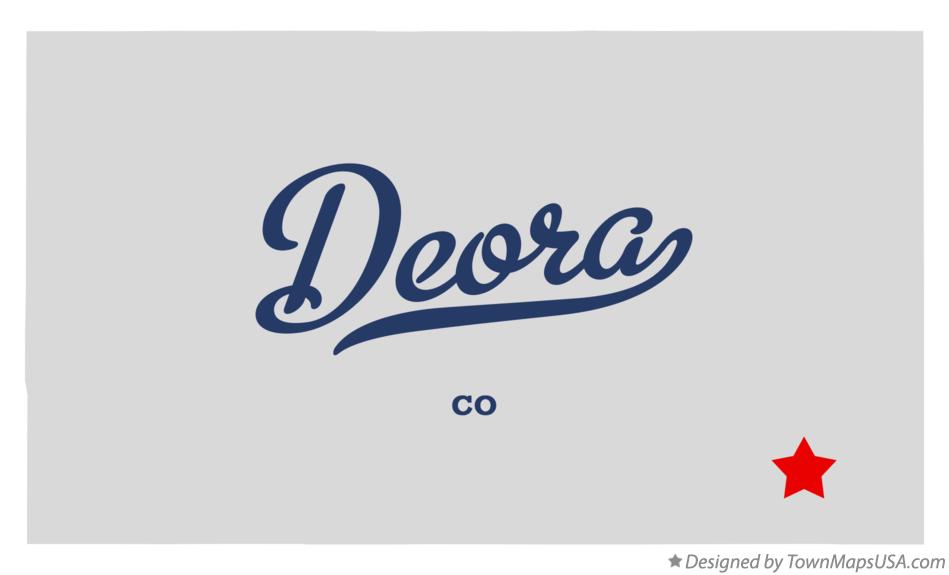 Map of Deora Colorado CO