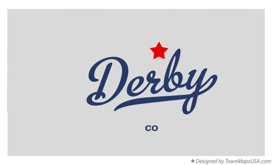 Map of Derby Colorado CO