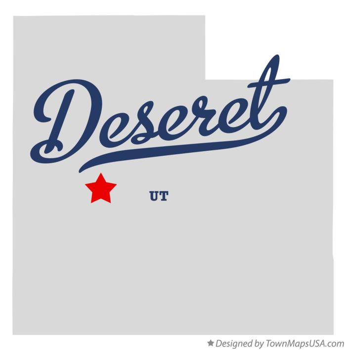 Map of Deseret Utah UT
