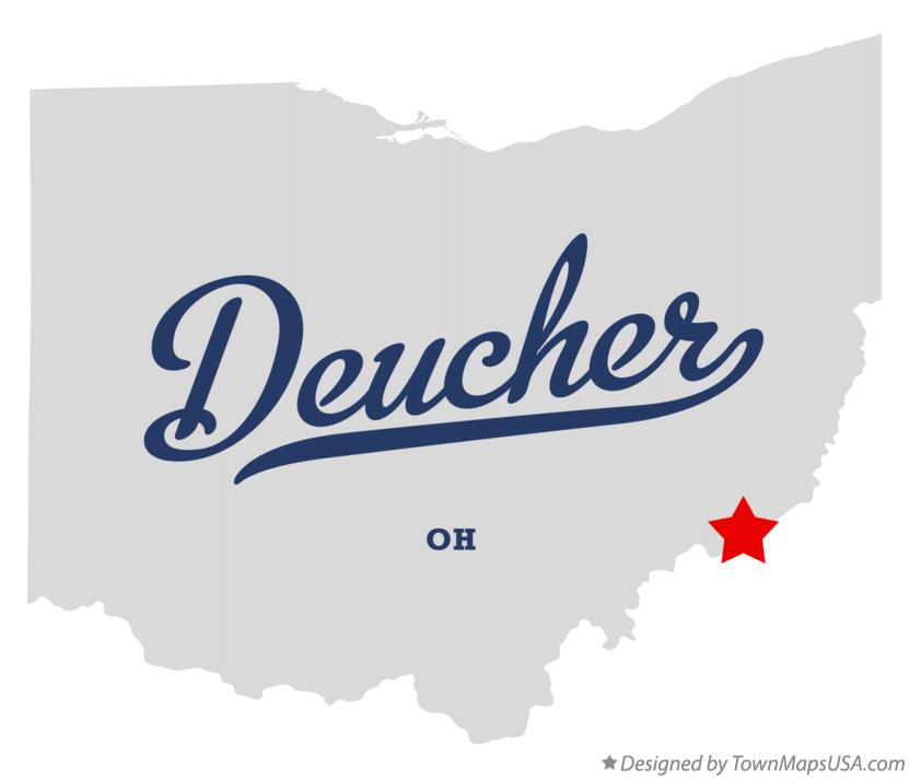 Map of Deucher Ohio OH
