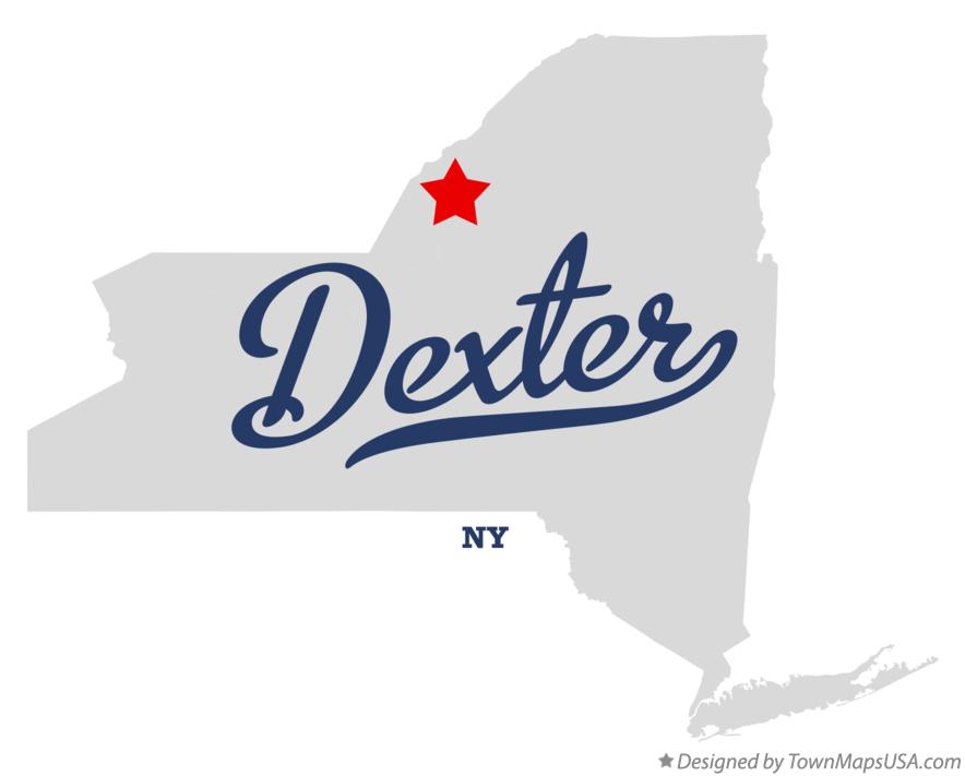 Map of Dexter New York NY