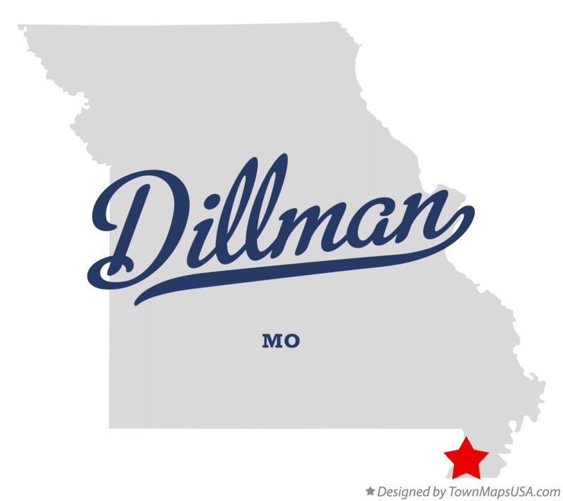 Map of Dillman Missouri MO