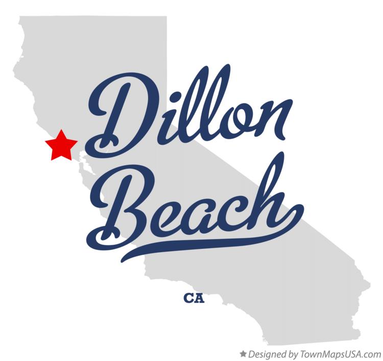 Map of Dillon Beach California CA