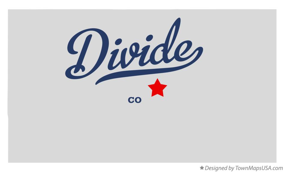 Map of Divide Colorado CO