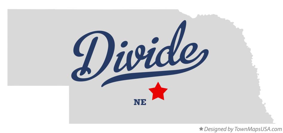 Map of Divide Nebraska NE