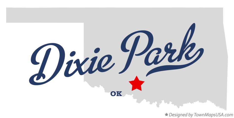 Map of Dixie Park Oklahoma OK