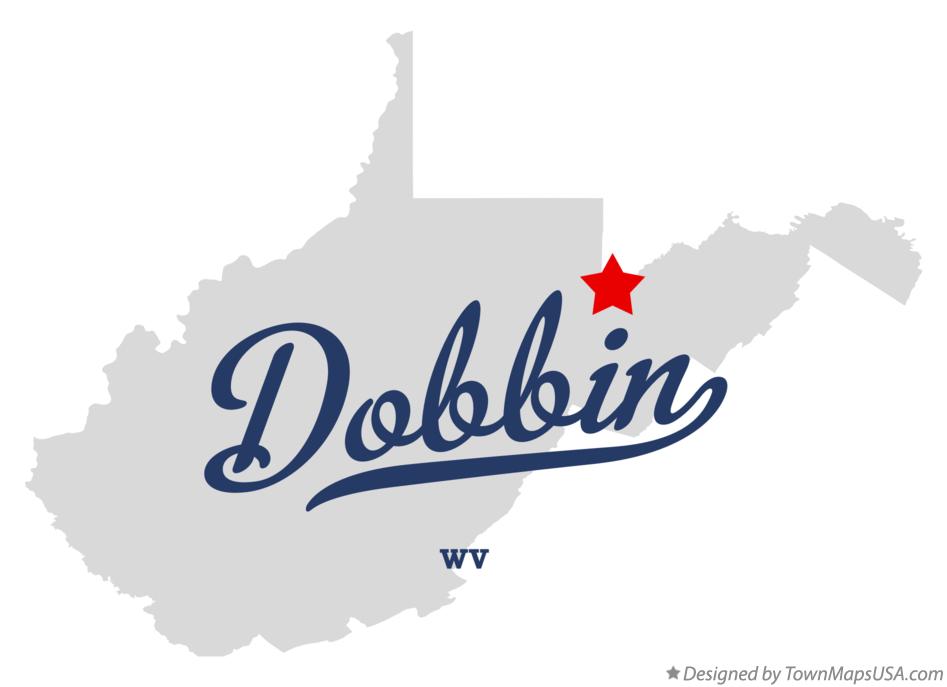 Map of Dobbin West Virginia WV