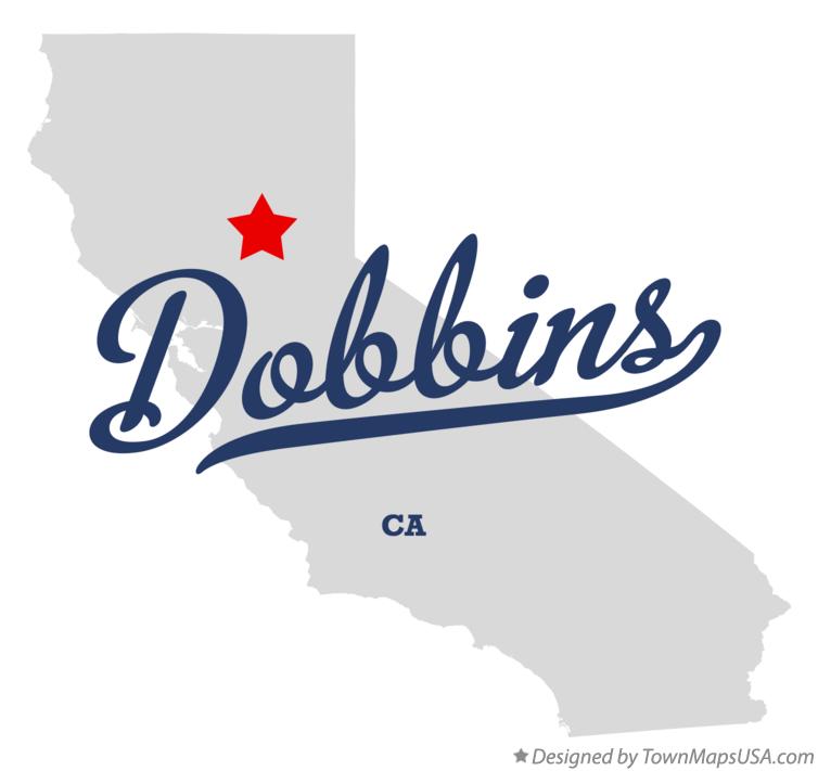 Map of Dobbins California CA