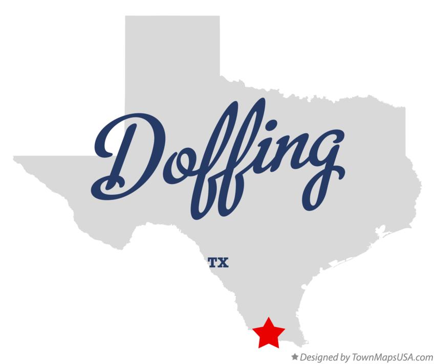 Map of Doffing Texas TX