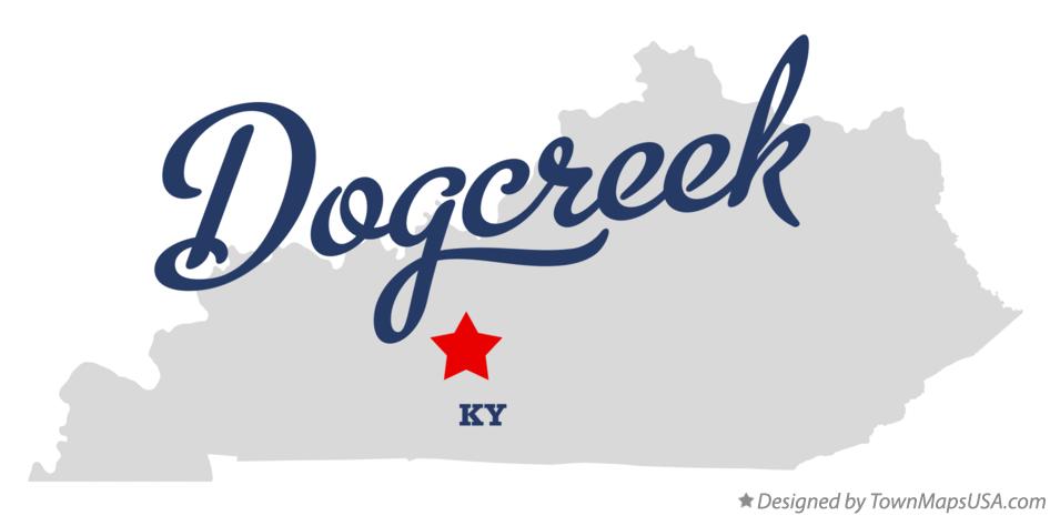 Map of Dogcreek Kentucky KY