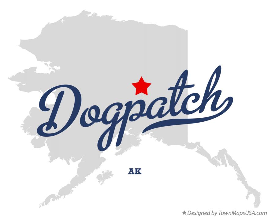 Map of Dogpatch Alaska AK