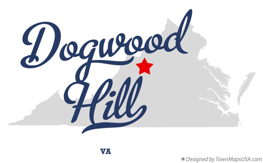 Map of Dogwood Hill Virginia VA