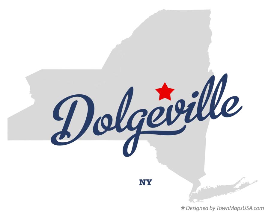 Map of Dolgeville New York NY