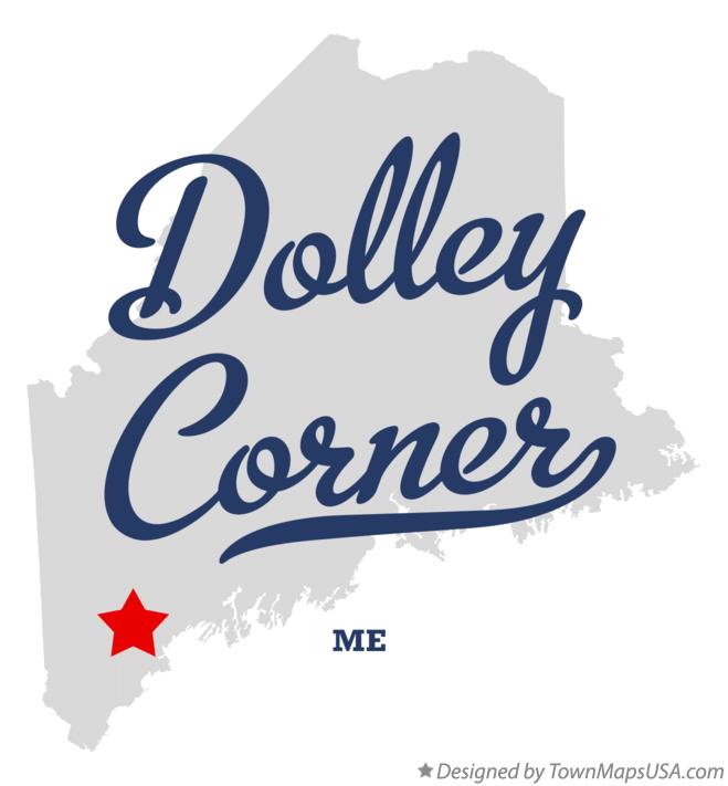 Map of Dolley Corner Maine ME