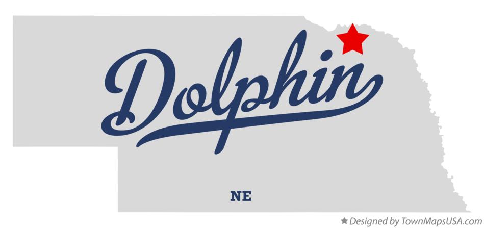 Map of Dolphin Nebraska NE