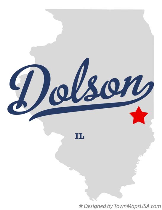 Map of Dolson Illinois IL