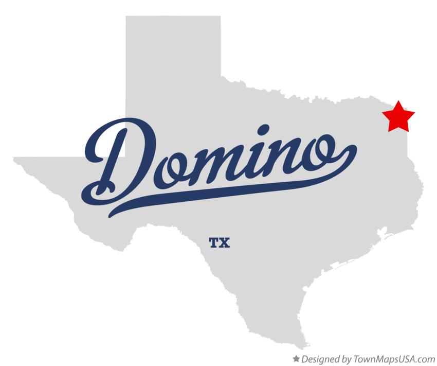 Map of Domino Texas TX