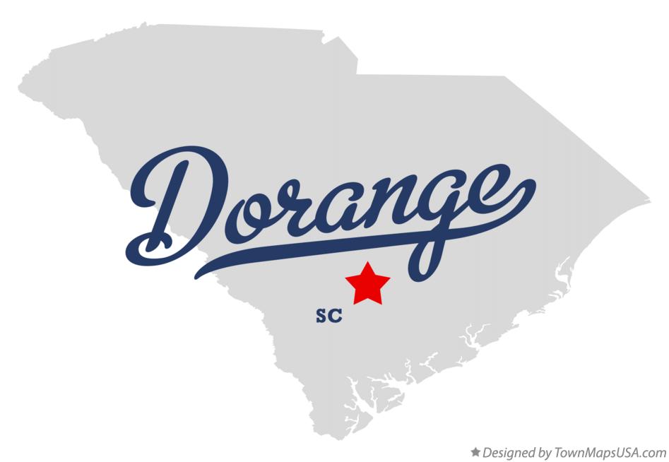 Map of Dorange South Carolina SC