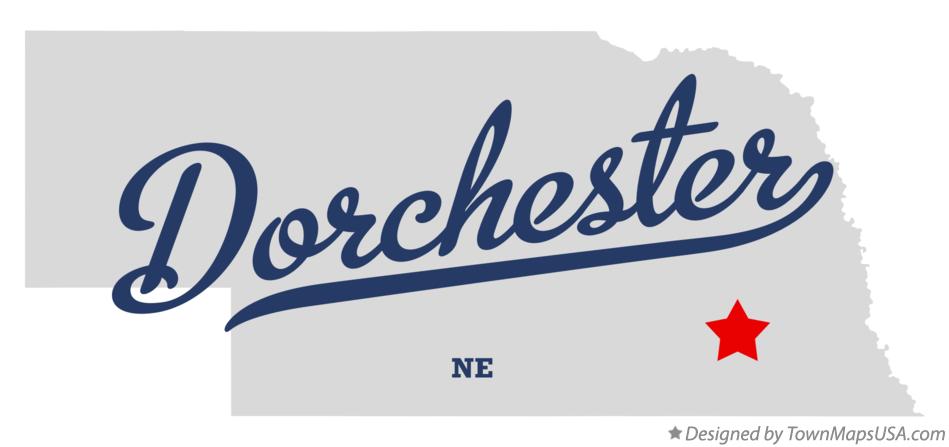 Map of Dorchester Nebraska NE