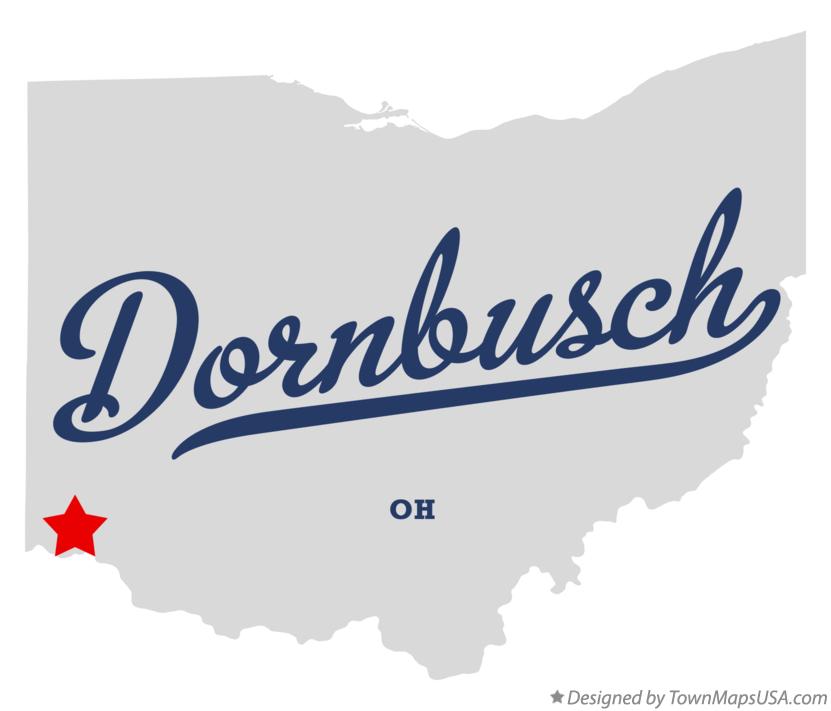 Map of Dornbusch Ohio OH