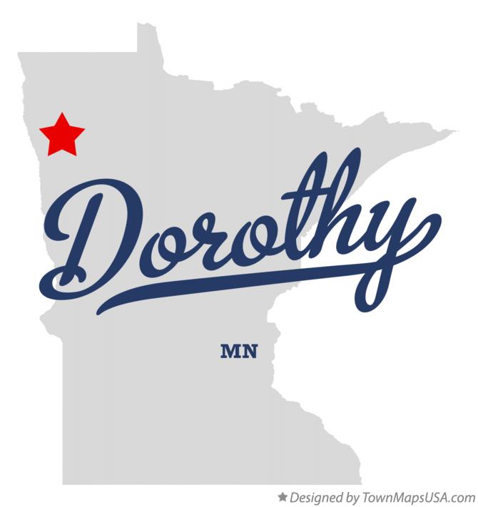 Map of Dorothy Minnesota MN