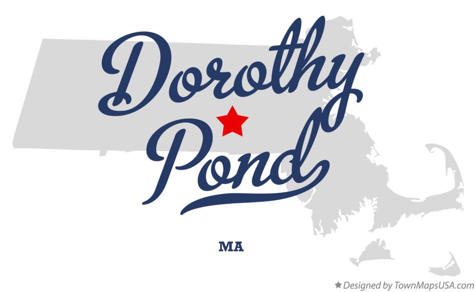Map of Dorothy Pond Massachusetts MA