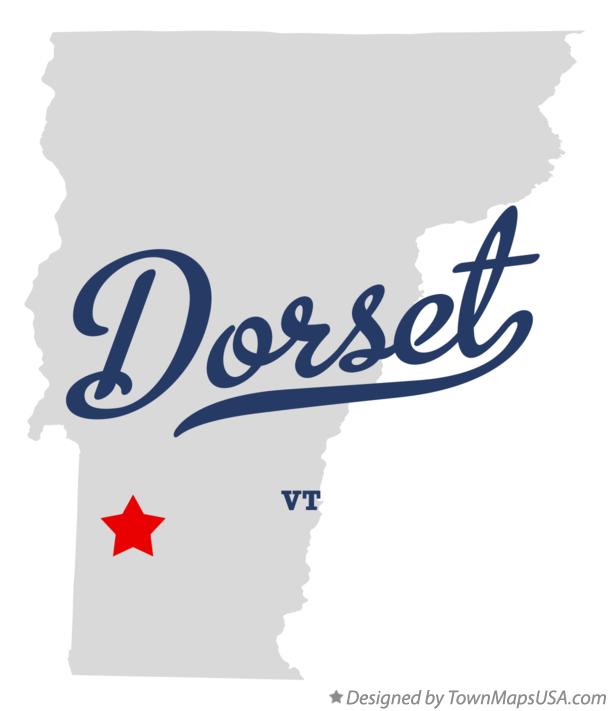 Map of Dorset Vermont VT