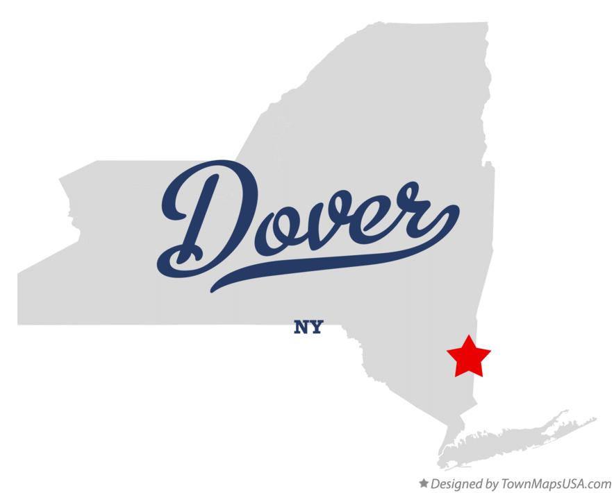 Map of Dover New York NY