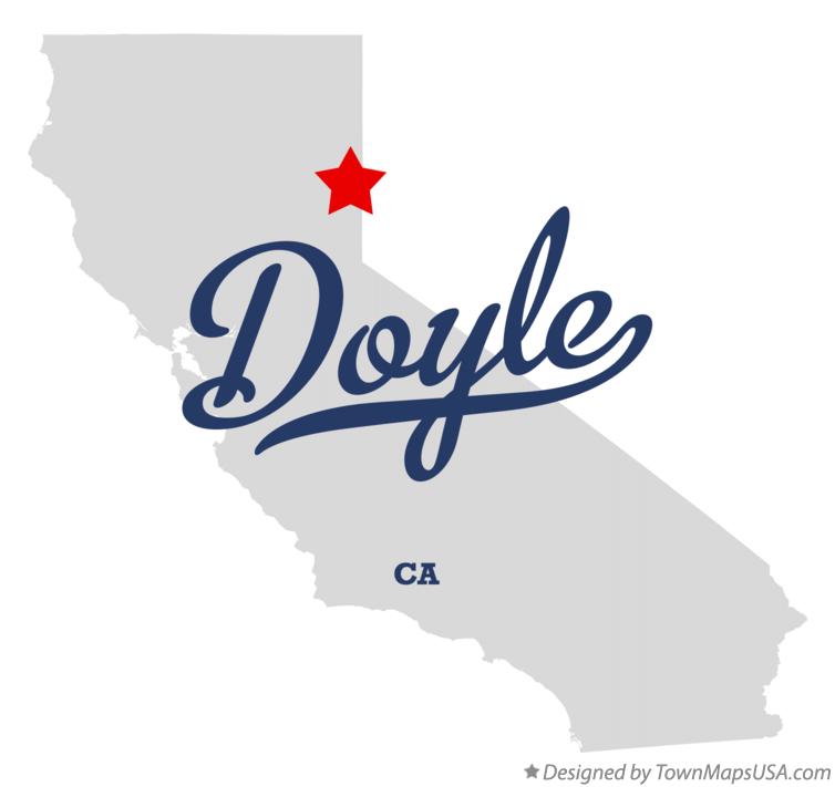 Map of Doyle California CA