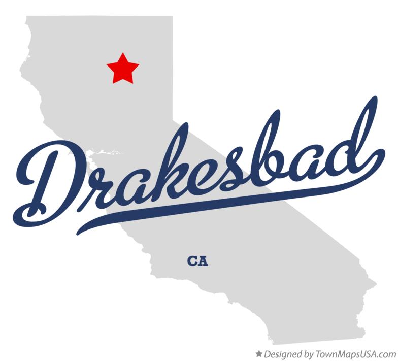 Map of Drakesbad California CA