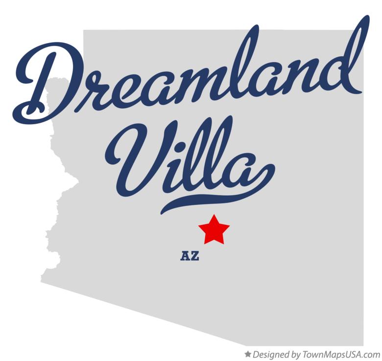 Map of Dreamland Villa Arizona AZ