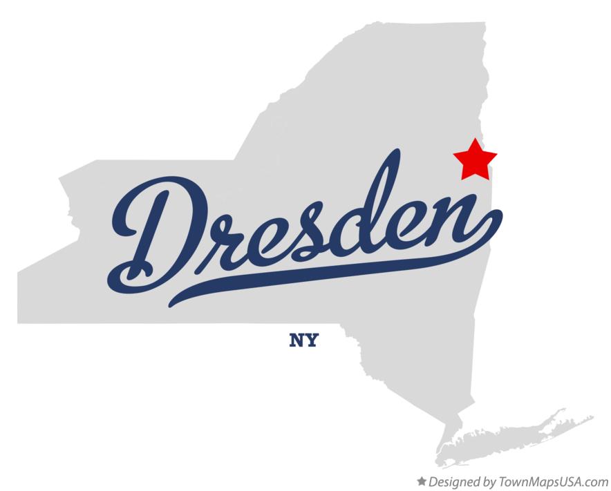 Map of Dresden New York NY