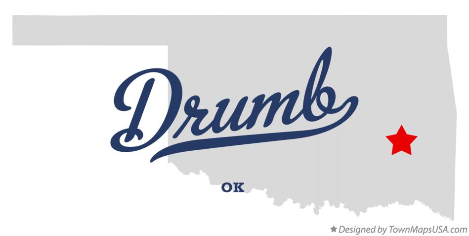 Map of Drumb Oklahoma OK