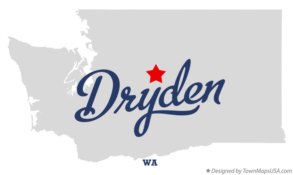Map of Dryden Washington WA