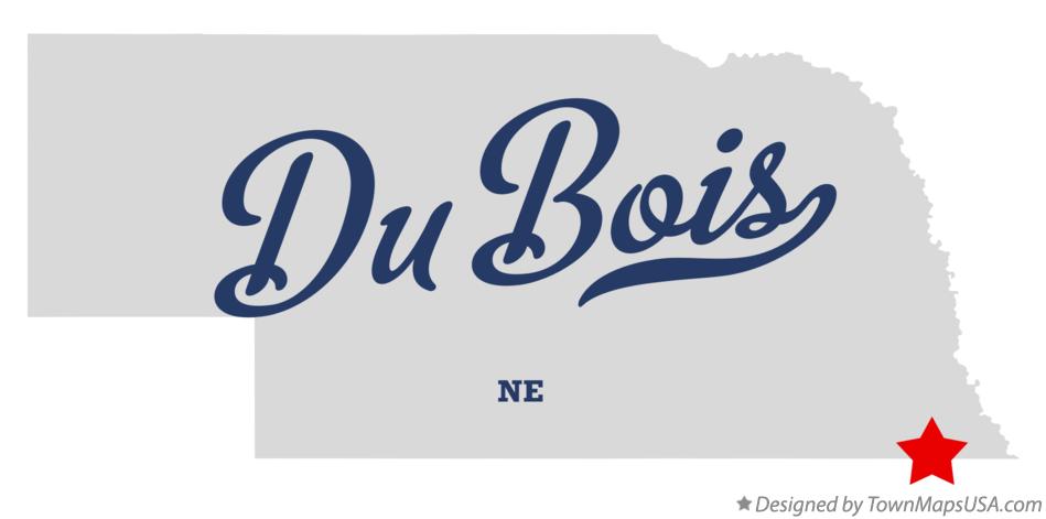Map of Du Bois Nebraska NE