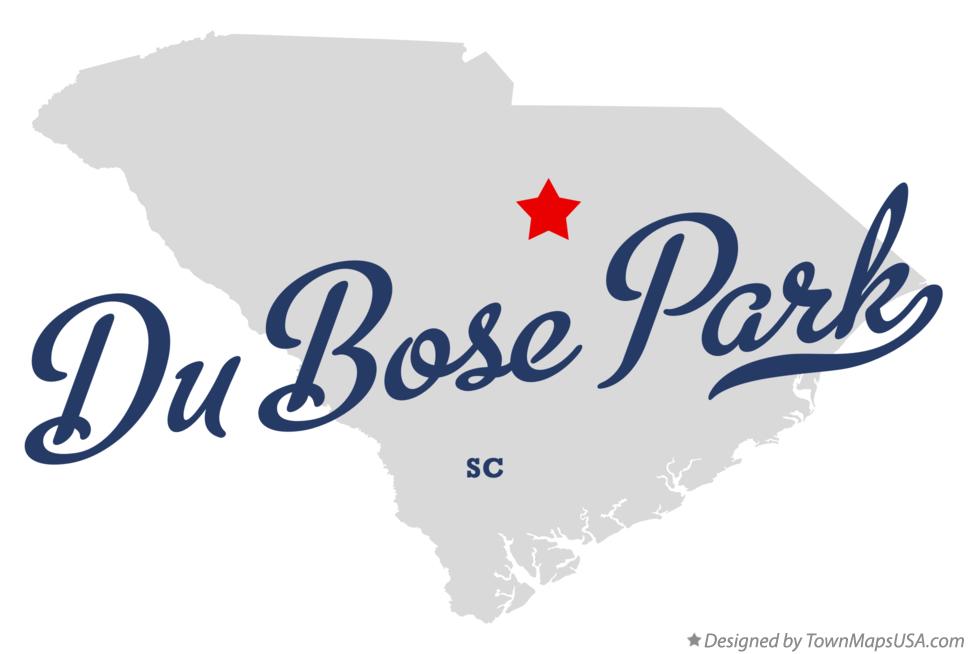 Map of Du Bose Park South Carolina SC
