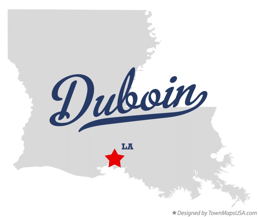 Map of Duboin Louisiana LA