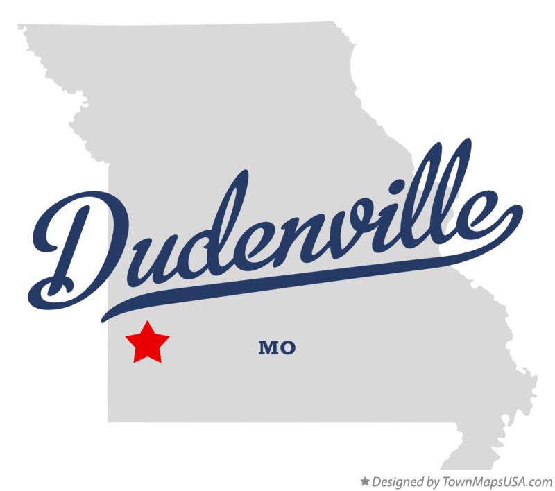 Map of Dudenville Missouri MO