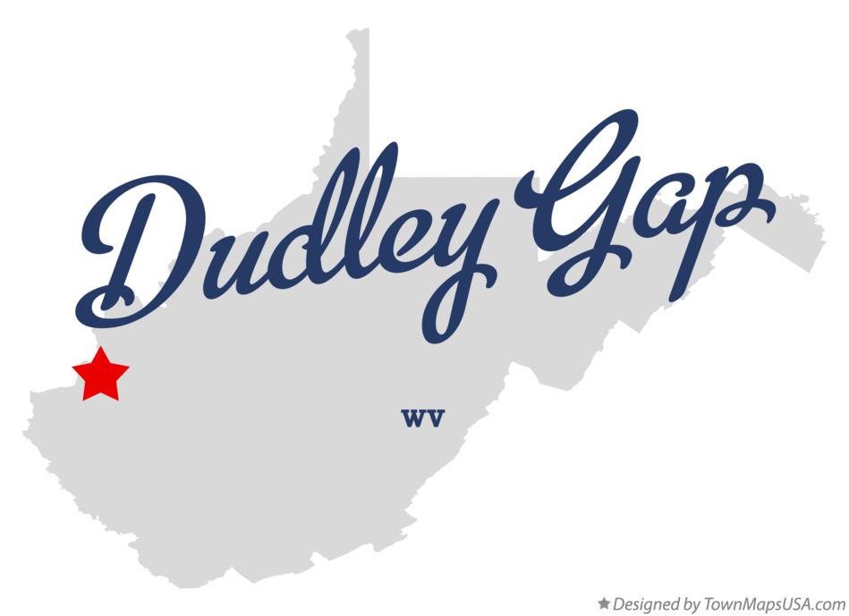 Map of Dudley Gap West Virginia WV